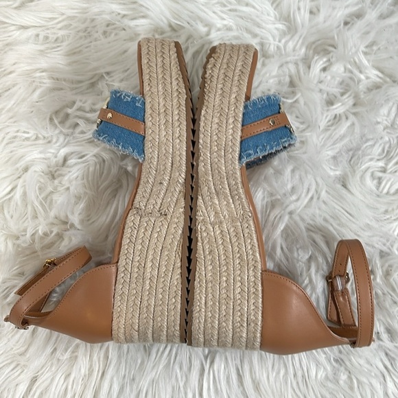 SAM AND LIBBY Women's Colbie Wedge Sandal Size 7 NEW - Picture 9 of 16